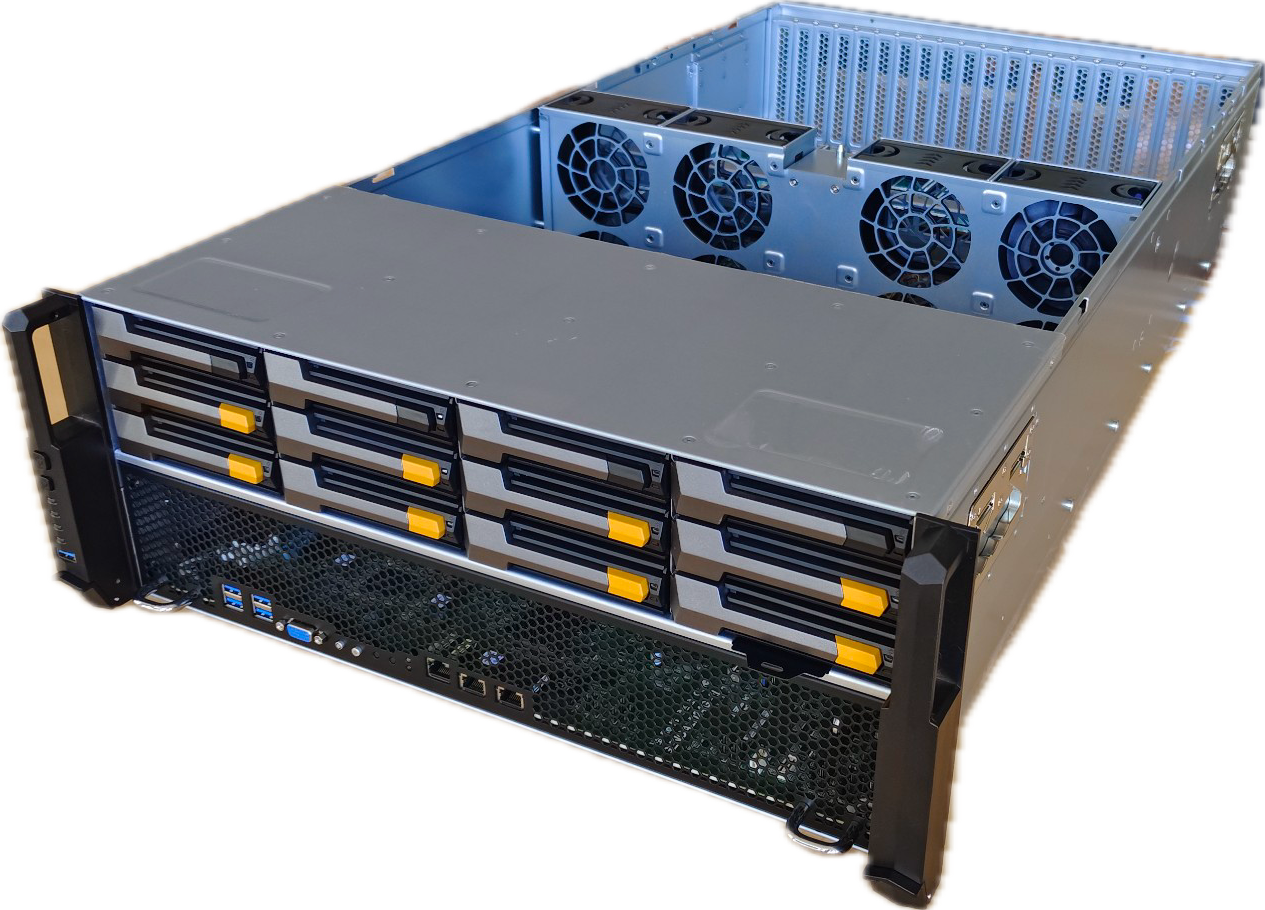 Barebone Server Front